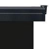 vidaXL Balcony Side Awning 33.5"x98.4" Black