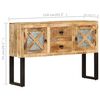 vidaXL Sideboard Rough Mango Wood