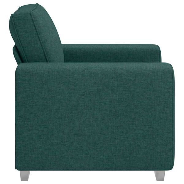 vidaXL Sofa Dark Green 39.37 x 30.31 x 32.28 in Fabric