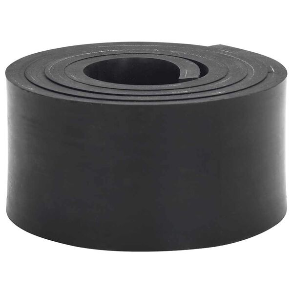 vidaXL Rubber Edge For Snow Plow Black