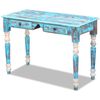 vidaXL Desk Multicolored Solid reclaimed wood Medium Desk Rectangular