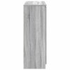 vidaXL Sideboard Gray Sonoma Engineered wood Medium Sideboard