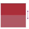 vidaXL Roller Blind Red Polyester 65x59 in Adjustable Armrests