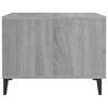 vidaXL Coffee Table Grey Sonoma Engineered wood Medium Drawers