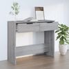 vidaXL Console Table Grey Sonoma Engineered Wood Medium Console Table