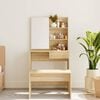 vidaXL Dressing Table Sonoma oak Engineered wood Medium Dressing Table