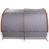 vidaXL Bike Storage Tent with Roof Grey and Orange 256 x 222 x 182 cm