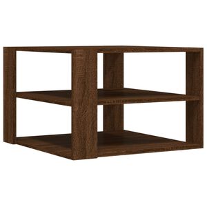 vidaXL Coffee Table Brown Oak Engineered wood Small Coffee Table