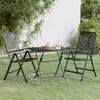 vidaXL Garden Dining Set Anthracite