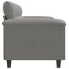 vidaXL 3-seater Sofa Dark Grey