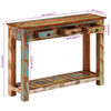 vidaXL Console Table Multicolor Solid Mango Wood Narrow Durable