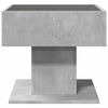 vidaXL Coffee Table Concrete Grey Engineered Wood, Glass Coffee Table