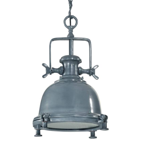 vidaXL Pendant Lighting Gray Aluminum Medium Pendant Lighting