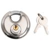 vidaXL Hitch Lock Silver 4.3x4.3x9.3" Steel