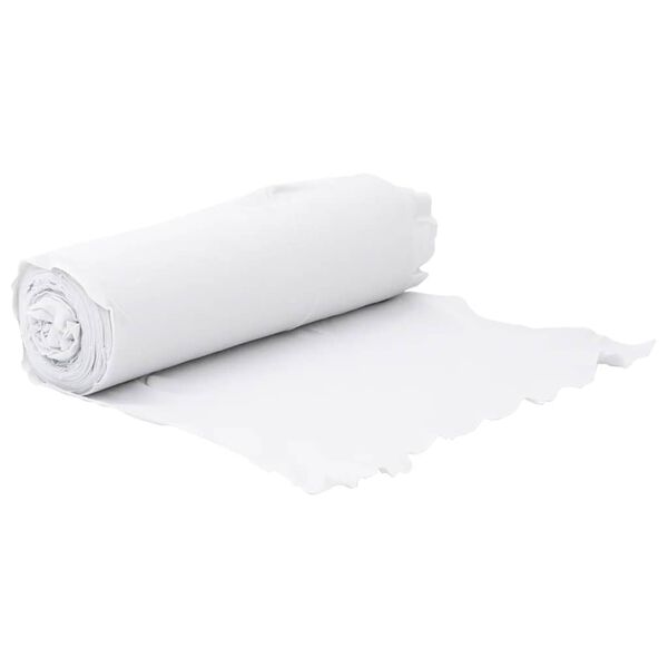 vidaXL Geotextile Membrane White Polyester fiber 1 x 164.0 in Durable