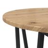 vidaXL Side Table Set 2 pcs Artisan Oak and Black