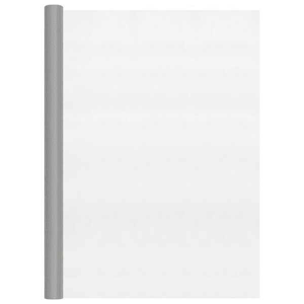 vidaXL Mesh Screen Stainless Steel 44.1x393.7" Silver