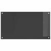 vidaXL Kitchen Backsplash 2 pcs Dark Grey 35.43 x 19.69 in