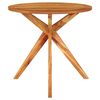 vidaXL Garden Table Brown Solid Acacia wood Medium Durable