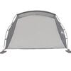 vidaXL Beach Tent 2-Person Grey Waterproof