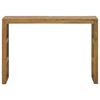 vidaXL Console Table Teak Solid teak wood 43.3 x 13.8 x 29.5 in