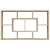 vidaXL Wall Shelf Sonoma Oak Engineered Wood Medium Wall Shelf
