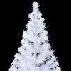 vidaXL Artificial Christmas Trees White PVC Artificial Christmas Tree