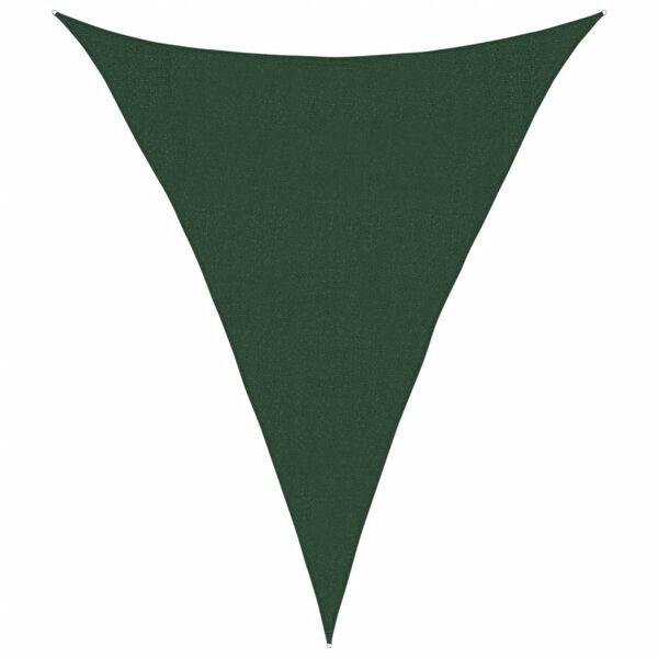 vidaXL Sun Sail Dark Green High-density polyethylene (HDPE)