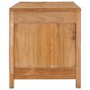 vidaXL TV Cabinet Teak Solid teak wood 39.4 x 11.8 x 13.8 in