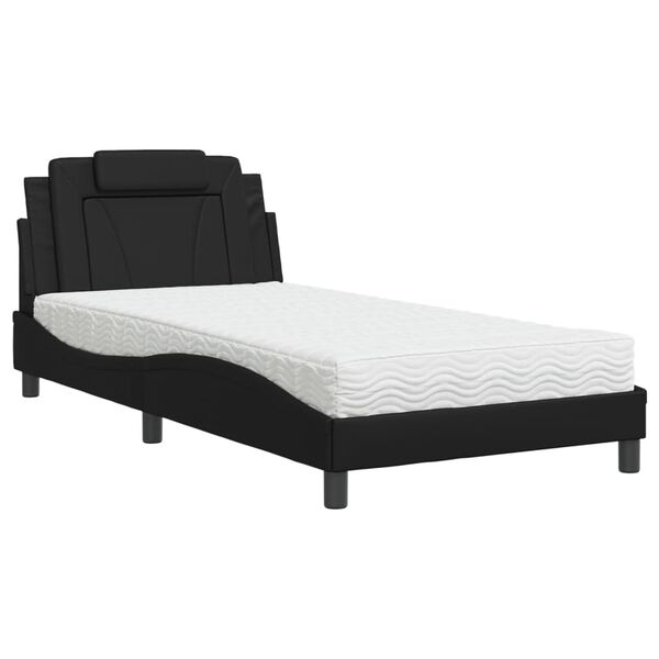vidaXL Bed Black