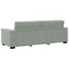 vidaXL Sofa Set Light grey Velvet 2-seater and 3-seater Sofa Set
