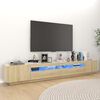 vidaXL TV Cabinet Sonoma oak Engineered wood Large TV Cabinet
