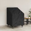 vidaXL Garden Chair Cover Black 75 x 78 x 65 / 100 cm 420D fabric