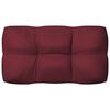 vidaXL Sofa Cushion Set of 7 Wine Red 100% Polyester