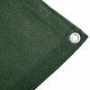 vidaXL Tent Carpet 78.7x78.7" Dark Green