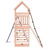 vidaXL Outdoor Playset Brown and Blue Solid Douglas Fir wood Large