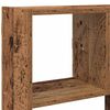 vidaXL Wall Cube Shelf Old Wood Engineered Wood Large Wall Cube Shelf