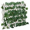vidaXL Artificial Grape Leaf Trellis Expandable Green 5 pcs 74.8x23.6"