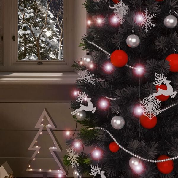 vidaXL Solar Fairy Light Set of 5 Warm White Medium Solar Fairy Lights