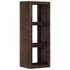 vidaXL Console Cabinet Brown Solid acacia wood 15.7x11.8x43.3 in