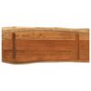 vidaXL Table Top 31.5"x15.7"x1.5" Rectangular Solid Wood Acacia Live Edge