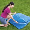 Bestway Solar Pool Cover Blue Polyethylene Fits pools up to 180.3 in wide