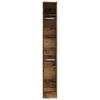 vidaXL Wardrobe Old wood Engineered wood Compact Wardrobe Rectangular