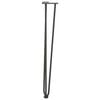 vidaXL Hairpin Table Leg Anthracite Solid Powder-Coated Steel