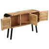 vidaXL Sideboard Natural Mango Wood Solid Mango Wood Medium Sideboard