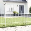 vidaXL Garden Fence White 850 x 100 cm