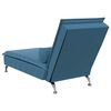 vidaXL Massage Chaise Lounge Blue