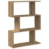 vidaXL Room Divider Bookcase Artisan Oak Engineered Wood