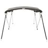 vidaXL 4-bow Bimini Top with Sidewalls 95.7x(78.7-83.9)x53.9"