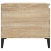 vidaXL Coffee Table Sonoma Oak Engineered wood, Metal Medium